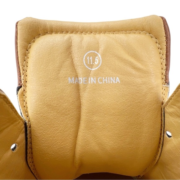 Ace Marks LoPro Dress Sneaker Men’s Size 11.5 Brown Leather Low LoPro Top EUC - Picture 8 of 10